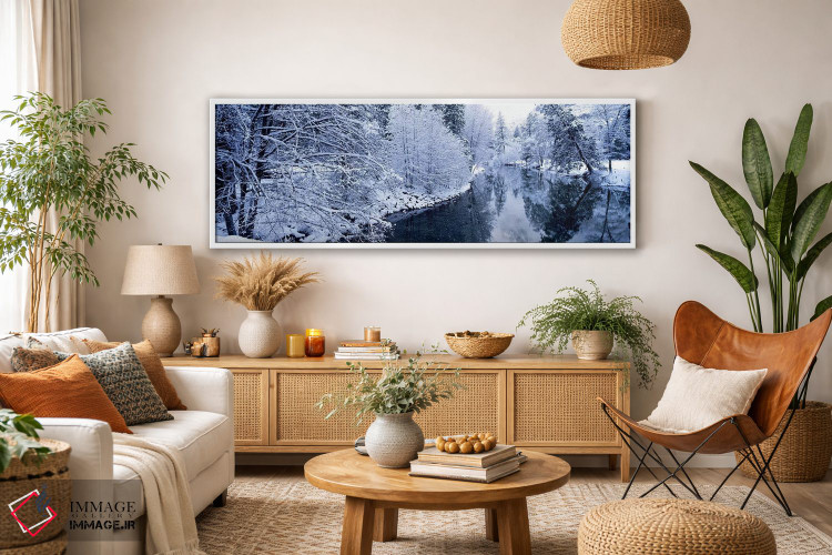 تابلو دکوراتیو Yosemite National Park, California, USA #2,درختان پوشید… اثر پانورامیک ایمجز - D3W