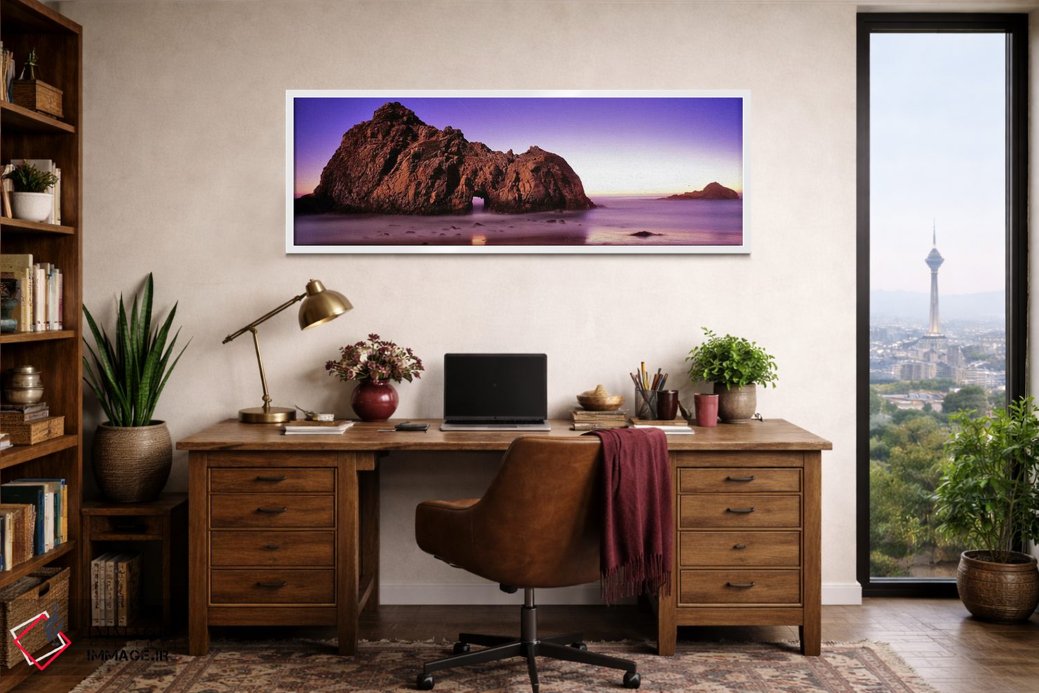 تابلو دکوراتیو Pfeiffer Beach, Big Sur, California, USA,تشکیل های سنگی… اثر پانورامیک ایمجز - D1W