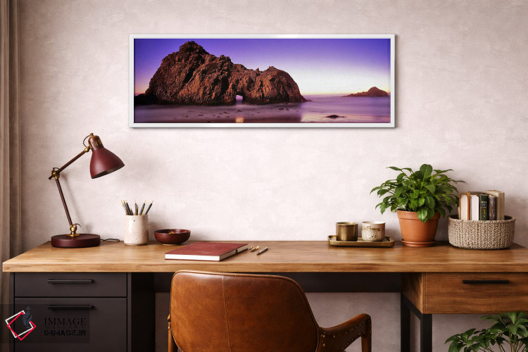 تابلو دکوراتیو Pfeiffer Beach, Big Sur, California, USA,تشکیل های سنگی… اثر پانورامیک ایمجز - D3W