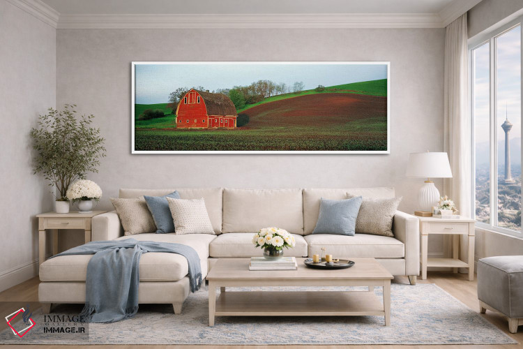 تابلو دکوراتیو Palouse, Whitman County, Washington State, USA #5,انبار… اثر پانورامیک ایمجز - D4W