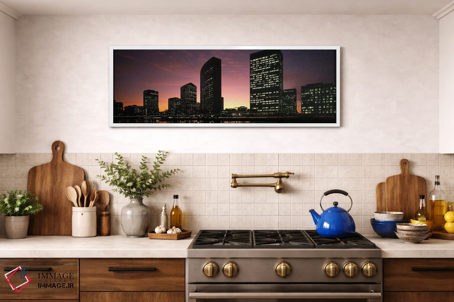 تابلو دکوراتیو Oakland, Alameda County, California, USA,ساختمان های کن… اثر پانورامیک ایمجز - D1W