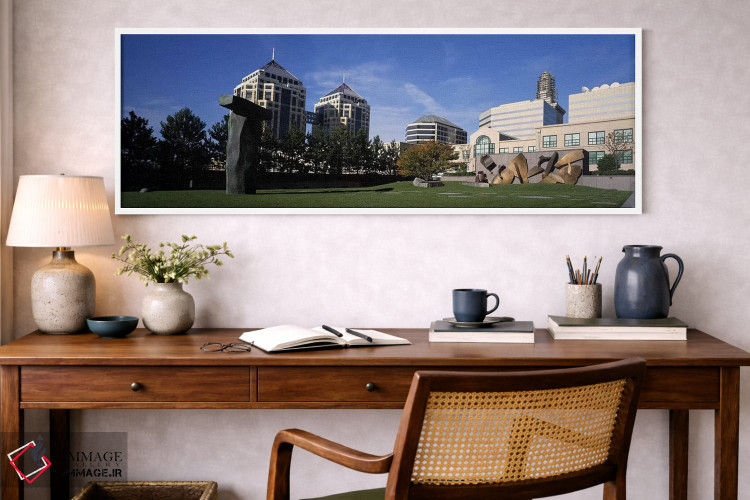 تابلو دکوراتیو West Garden, Oakland City Center, Oakland, Alameda Coun… اثر پانورامیک ایمجز - D1W