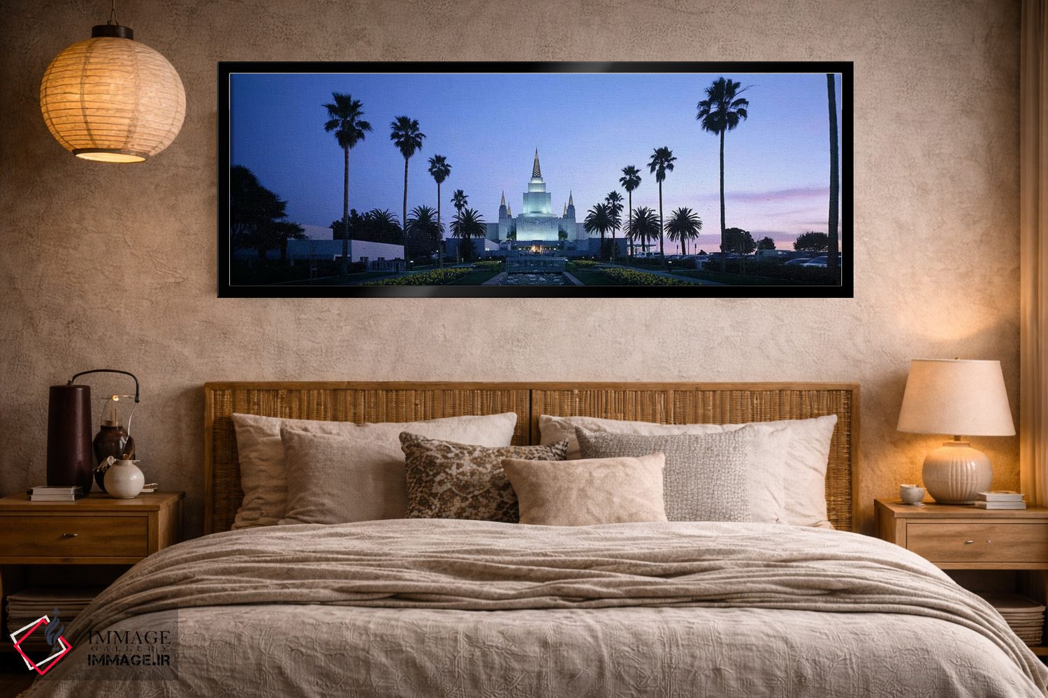 تابلو دکوراتیو Oakland Temple, Oakland, Alameda County, California, US… اثر پانورامیک ایمجز - D5B