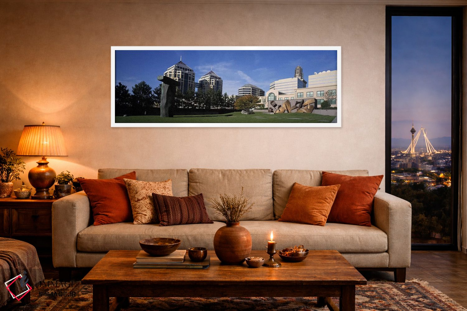 تابلو دکوراتیو West Garden, Oakland City Center, Oakland, Alameda Coun… اثر پانورامیک ایمجز - D4W
