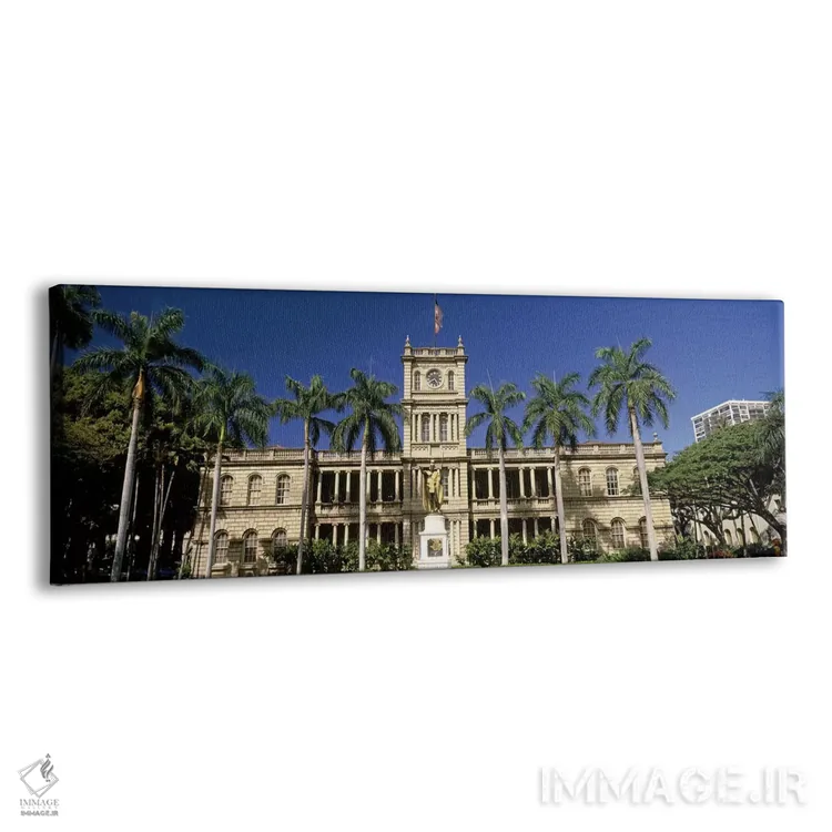 تابلو دکوراتیو Aliiolani Hale, Honolulu, Oahu, Honolulu County, Hawaii… اثر پانورامیک ایمجز - نمای پرسپکتیو محصول