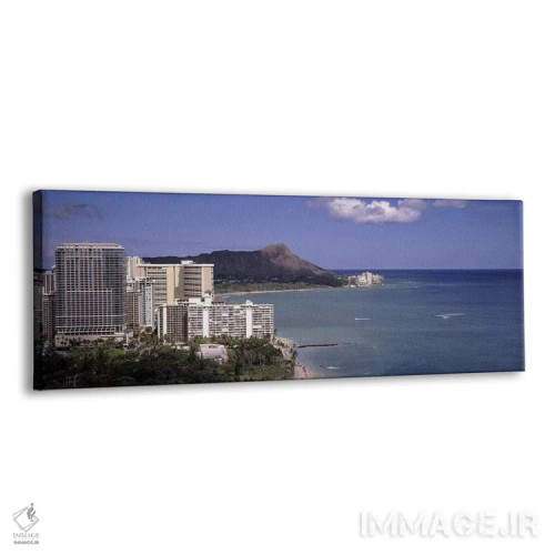 تابلو دکوراتیو Honolulu, Oahu, Honolulu County, Hawaii, USA 2010,ساختم… اثر پانورامیک ایمجز - نمای پرسپکتیو محصول
