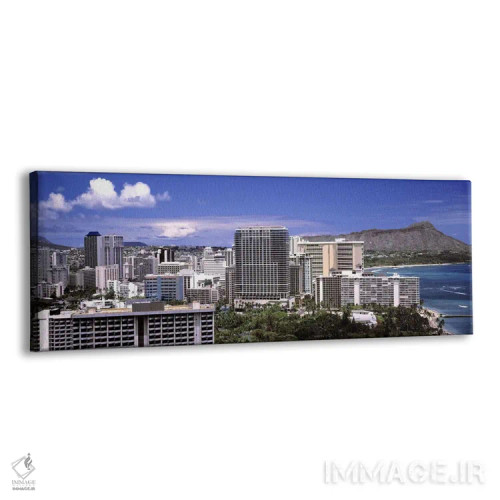 تابلو دکوراتیو Honolulu, Oahu, Honolulu County, Hawaii, USA 2010 #2,سا… اثر پانورامیک ایمجز - نمای پرسپکتیو محصول