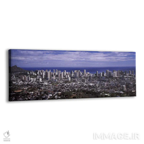 تابلو دکوراتیو Honolulu, Oahu, Honolulu County, Hawaii, USA 2010 #2,نم… اثر پانورامیک ایمجز - نمای پرسپکتیو محصول