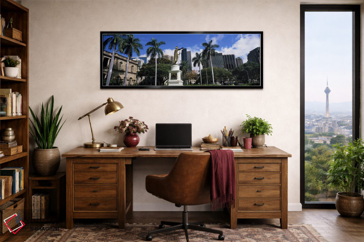 تابلو دکوراتیو Aliiolani Hale, Honolulu, Oahu, Honolulu County, Hawaii… اثر پانورامیک ایمجز - D2B