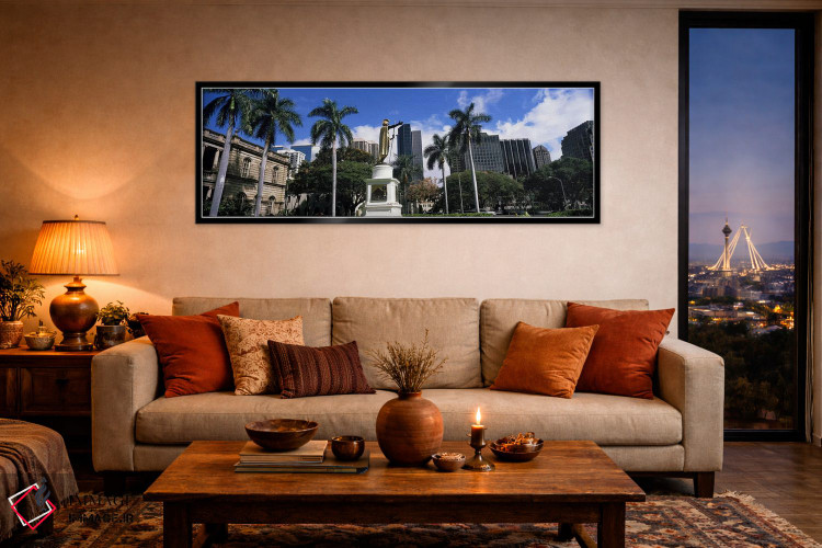 تابلو دکوراتیو Aliiolani Hale, Honolulu, Oahu, Honolulu County, Hawaii… اثر پانورامیک ایمجز - D5B