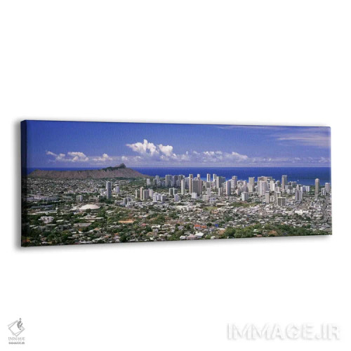 تابلو دکوراتیو Honolulu, Oahu, Honolulu County, Hawaii, USA 2010 #5,نم… اثر پانورامیک ایمجز - نمای پرسپکتیو محصول