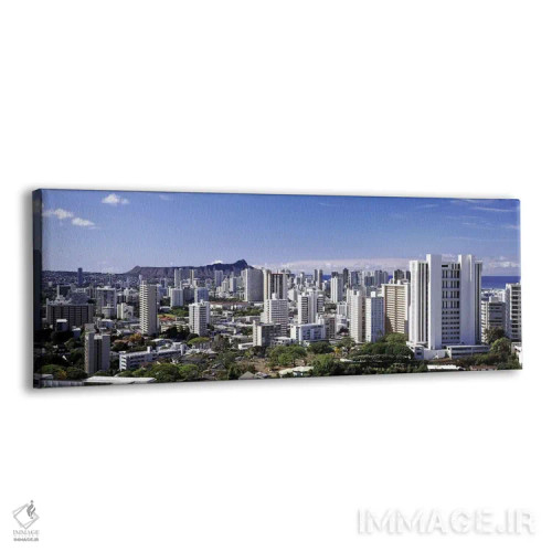 تابلو دکوراتیو Honolulu, Oahu, Honolulu County, Hawaii, USA 2010 #7,نم… اثر پانورامیک ایمجز - نمای پرسپکتیو محصول