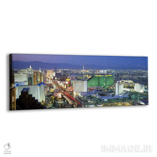 تابلو دکوراتیو Las Vegas, Clark County, Nevada, USA #2,ساختمان های روش… اثر پانورامیک ایمجز - نمای پرسپکتیو محصول