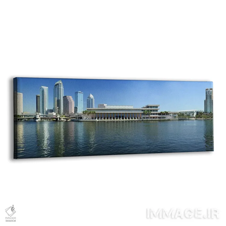 تابلو دکوراتیو Tampa, Hillsborough County, Florida, USA,ساختمان ها در… اثر پانورامیک ایمجز - نمای پرسپکتیو محصول