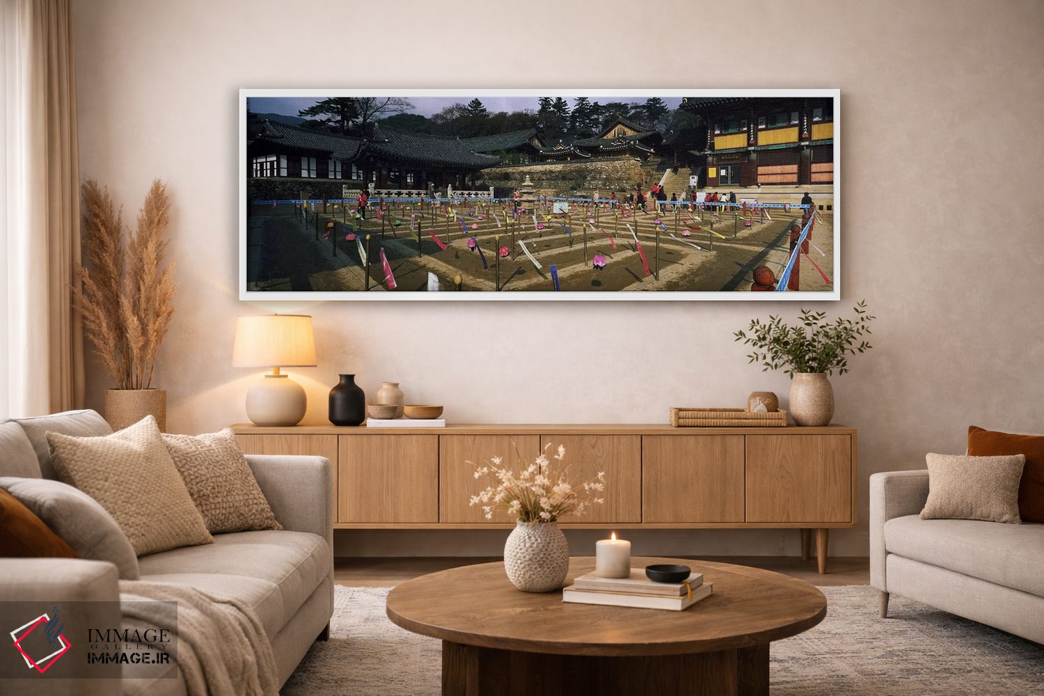 تابلو دکوراتیو Haeinsa Temple, Kayasan Mountains, Gyeongsang Province… اثر پانورامیک ایمجز - D3W