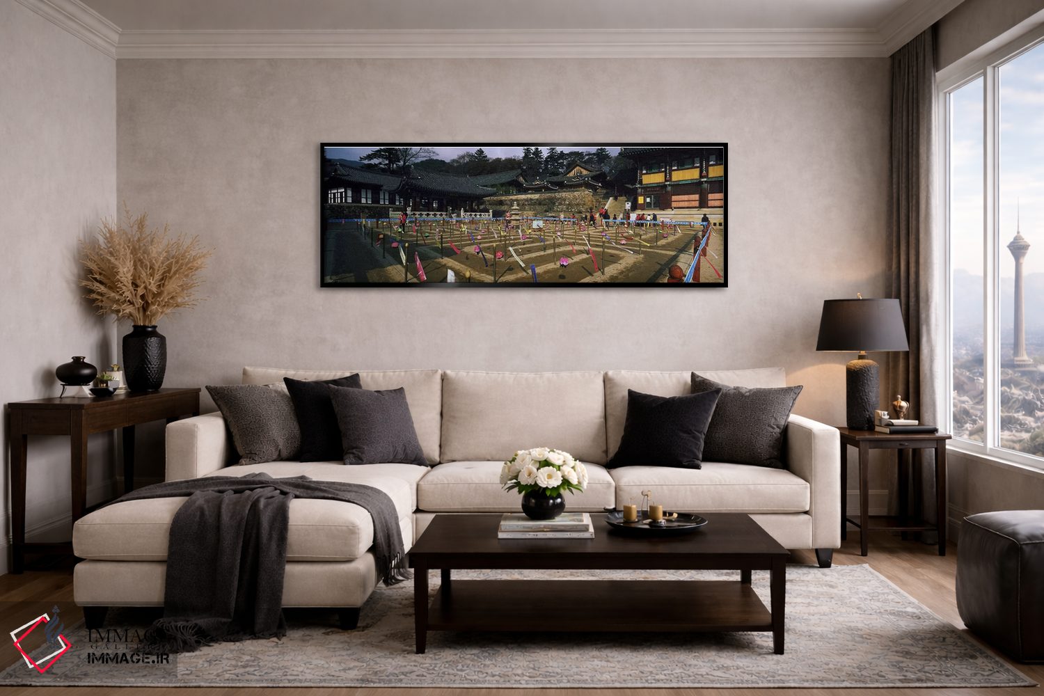 تابلو دکوراتیو Haeinsa Temple, Kayasan Mountains, Gyeongsang Province… اثر پانورامیک ایمجز - D4B