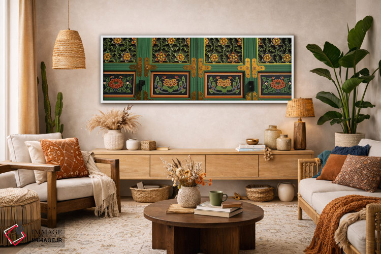 تابلو دکوراتیو Kayasan Mountains, Haeinsa Temple, Gyeongsang Province… اثر پانورامیک ایمجز - D1W