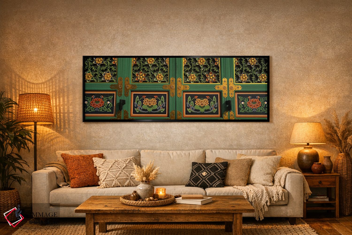 تابلو دکوراتیو Kayasan Mountains, Haeinsa Temple, Gyeongsang Province… اثر پانورامیک ایمجز - D6B