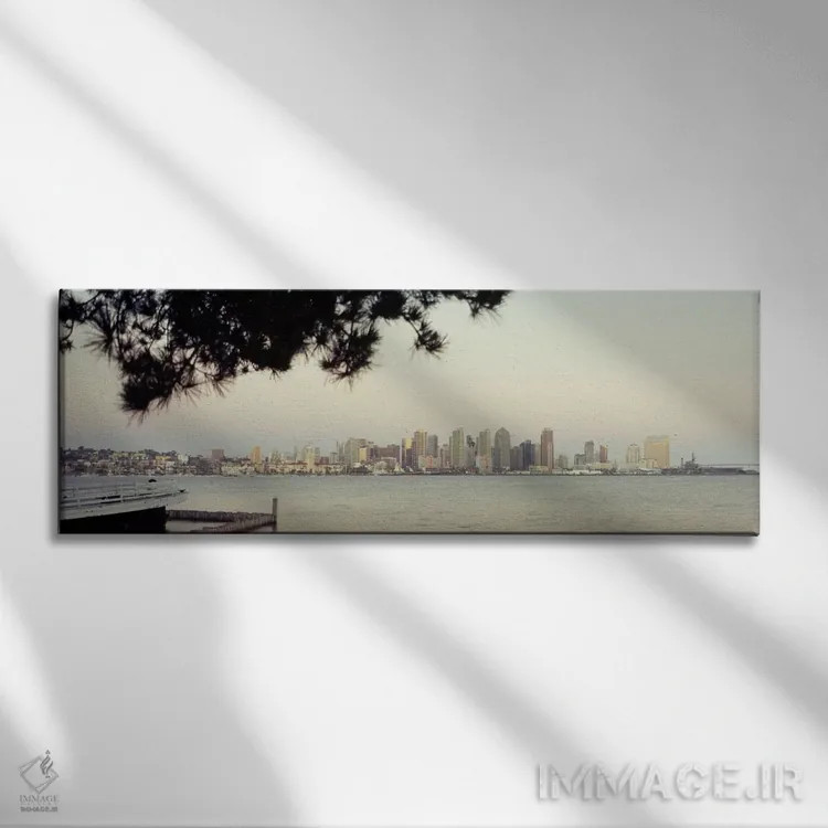 تابلو دکوراتیو San Diego, California, USA #5,ساختمان ها در کنار آب، سن… اثر پانورامیک ایمجز - نمای روبهرو روی دیوار
