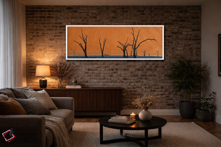 تابلو دکوراتیو Dead Vlei, Namib-Naukluft National Park, Namibia,درختان… اثر پانورامیک ایمجز - D3W