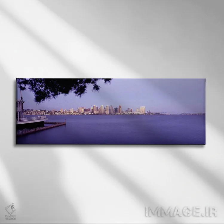تابلو دکوراتیو San Diego, California, USA #8,ساختمان ها در کنار آب، سن… اثر پانورامیک ایمجز - نمای روبهرو روی دیوار