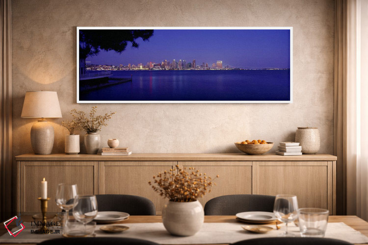 تابلو دکوراتیو San Diego, California, USA #6,ساختمان ها در کنار آب، سن… اثر پانورامیک ایمجز - D2W