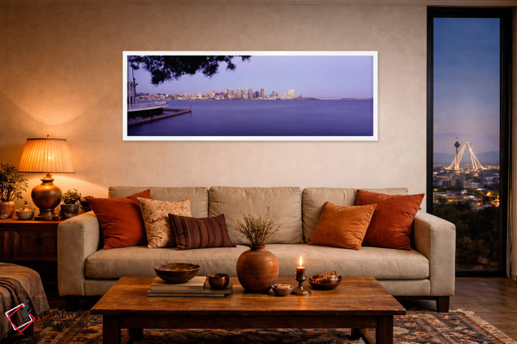 تابلو دکوراتیو San Diego, California, USA #8,ساختمان ها در کنار آب، سن… اثر پانورامیک ایمجز - D4W