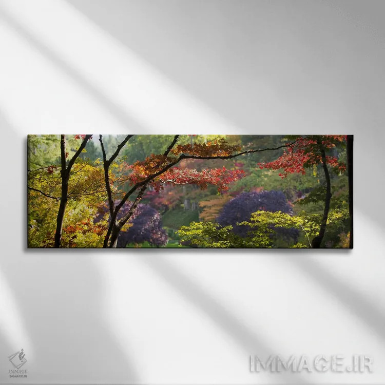 تابلو دکوراتیو Butchart Gardens, Brentwood Bay, Vancouver Island, Brit… اثر پانورامیک ایمجز - نمای روبهرو روی دیوار