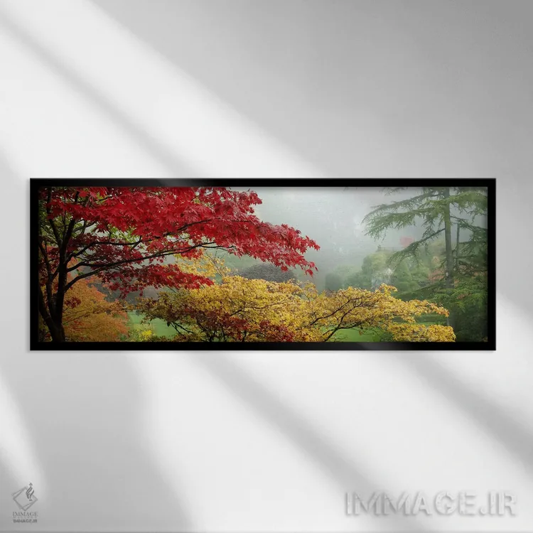 تابلو دکوراتیو Butchart Gardens, Brentwood Bay, Vancouver Island, Brit… اثر پانورامیک ایمجز - نمای قابدار مشکی