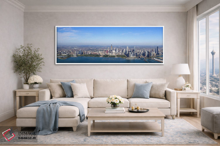 تابلو دکوراتیو Trump International Hotel And Tower, Willis Tower, Chic… اثر پانورامیک ایمجز - D4W