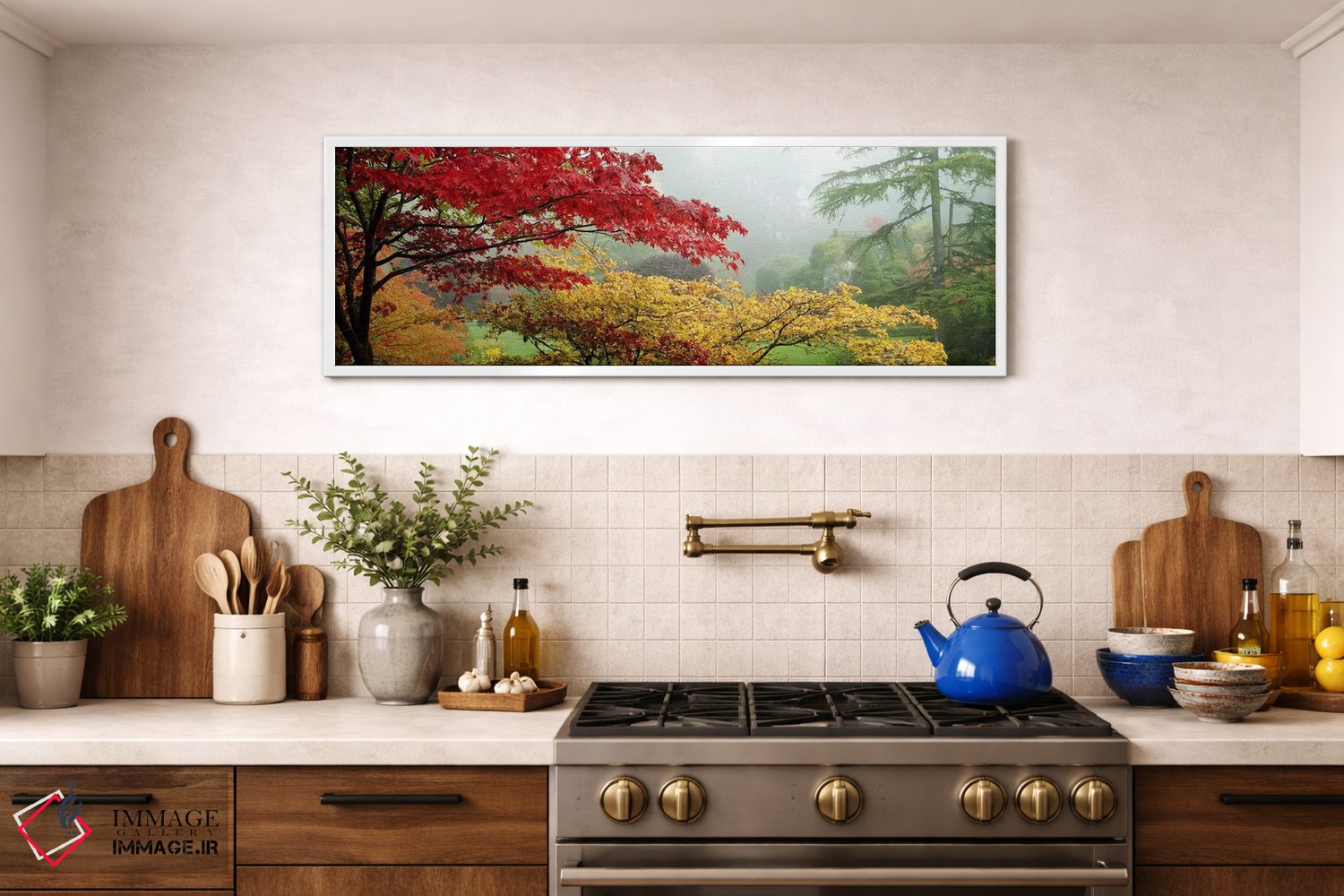 تابلو دکوراتیو Butchart Gardens, Brentwood Bay, Vancouver Island, Brit… اثر پانورامیک ایمجز - D1W