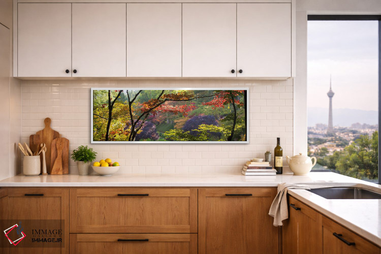 تابلو دکوراتیو Butchart Gardens, Brentwood Bay, Vancouver Island, Brit… اثر پانورامیک ایمجز - D2W