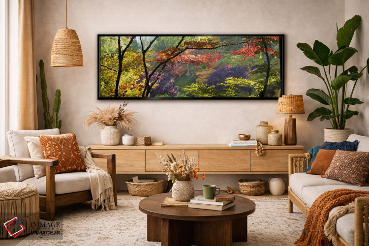 تابلو دکوراتیو Butchart Gardens, Brentwood Bay, Vancouver Island, Brit… اثر پانورامیک ایمجز - D3B