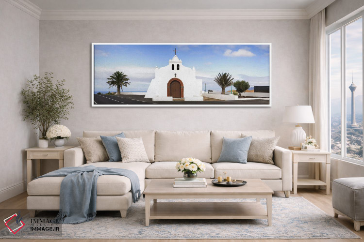 تابلو دکوراتیو Tiagua, Lanzarote, Canary Islands, Spain,نمازخانه روی ت… اثر پانورامیک ایمجز - D4W