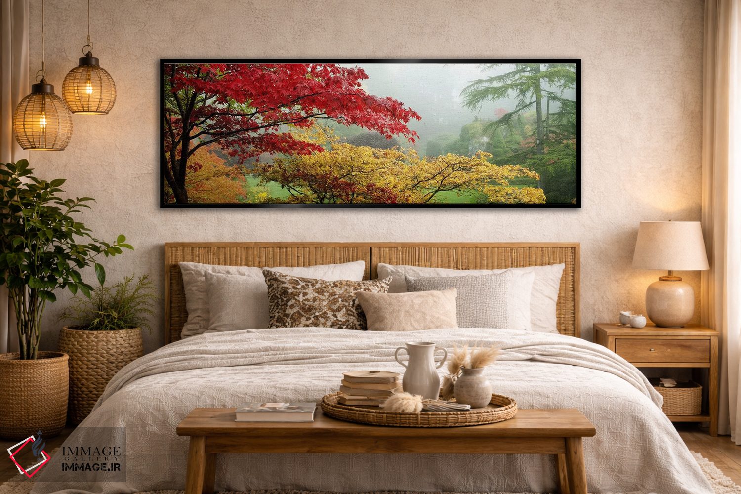 تابلو دکوراتیو Butchart Gardens, Brentwood Bay, Vancouver Island, Brit… اثر پانورامیک ایمجز - D5B