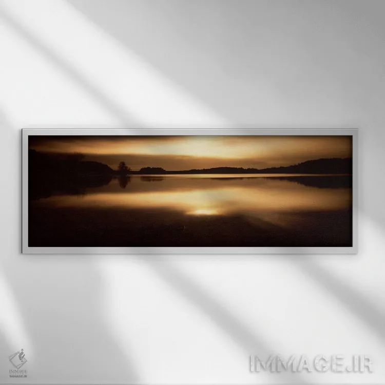 تابلو دکوراتیو Loch Raven Reservoir, Lutherville-Timonium, Baltimore C… اثر پانورامیک ایمجز - نمای قابدار سفید