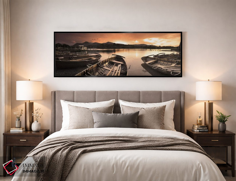تابلو دکوراتیو Derwent Water, Keswick, English Lake District, Cumbria… اثر پانورامیک ایمجز - D5B