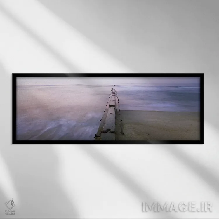 تابلو دکوراتیو Cape Hatteras National Seashore, North Carolina, USA,شک… اثر پانورامیک ایمجز - نمای قابدار مشکی