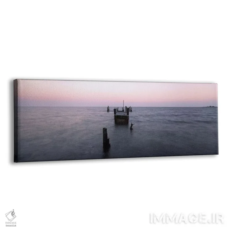 تابلو دکوراتیو Dilapidated Pier, North Point State Park, Edgemere, Bal… اثر پانورامیک ایمجز - نمای پرسپکتیو محصول