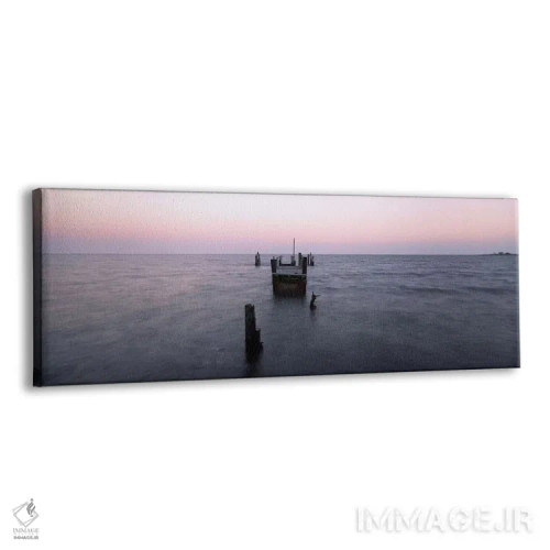 تابلو دکوراتیو Dilapidated Pier, North Point State Park, Edgemere, Bal… اثر پانورامیک ایمجز - نمای پرسپکتیو محصول