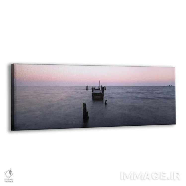 تابلو دکوراتیو Dilapidated Pier, North Point State Park, Edgemere, Bal… اثر پانورامیک ایمجز - نمای پرسپکتیو محصول