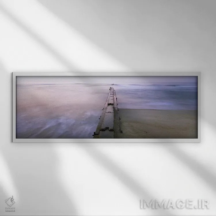 تابلو دکوراتیو Cape Hatteras National Seashore, North Carolina, USA,شک… اثر پانورامیک ایمجز - نمای قابدار سفید