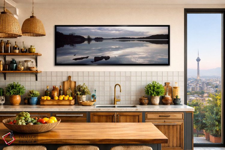 تابلو دکوراتیو Loch Raven Reservoir, Lutherville-Timonium, Baltimore C… اثر پانورامیک ایمجز - D2B