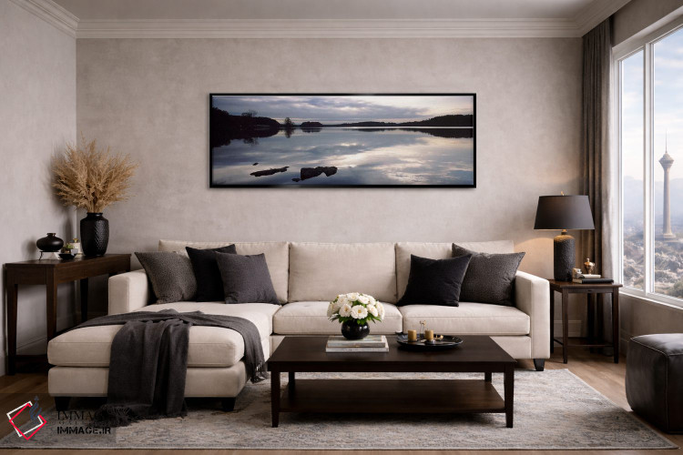 تابلو دکوراتیو Loch Raven Reservoir, Lutherville-Timonium, Baltimore C… اثر پانورامیک ایمجز - D4B
