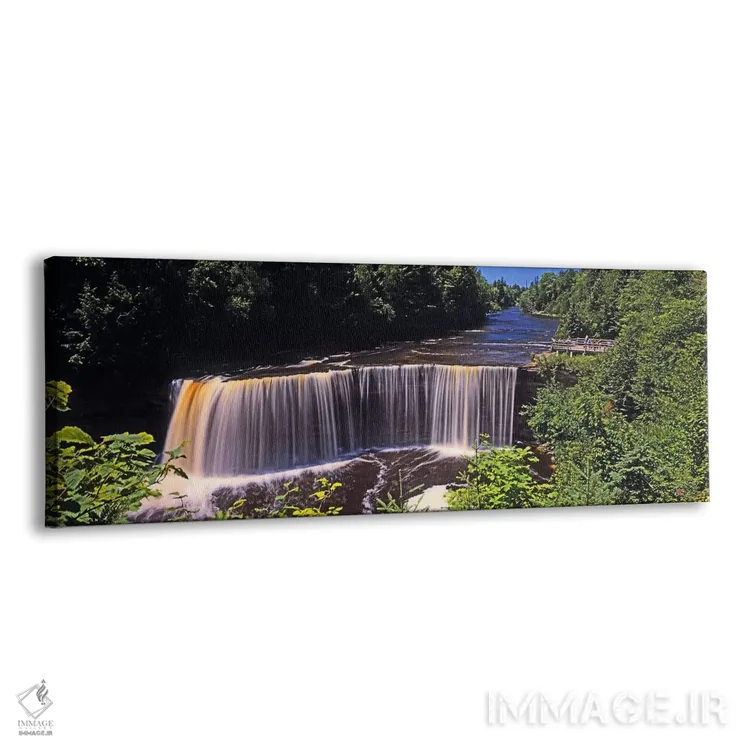 تابلو دکوراتیو Tahquamenon Falls, Tahquamenon Falls State Park, Michig… اثر پانورامیک ایمجز - نمای پرسپکتیو محصول