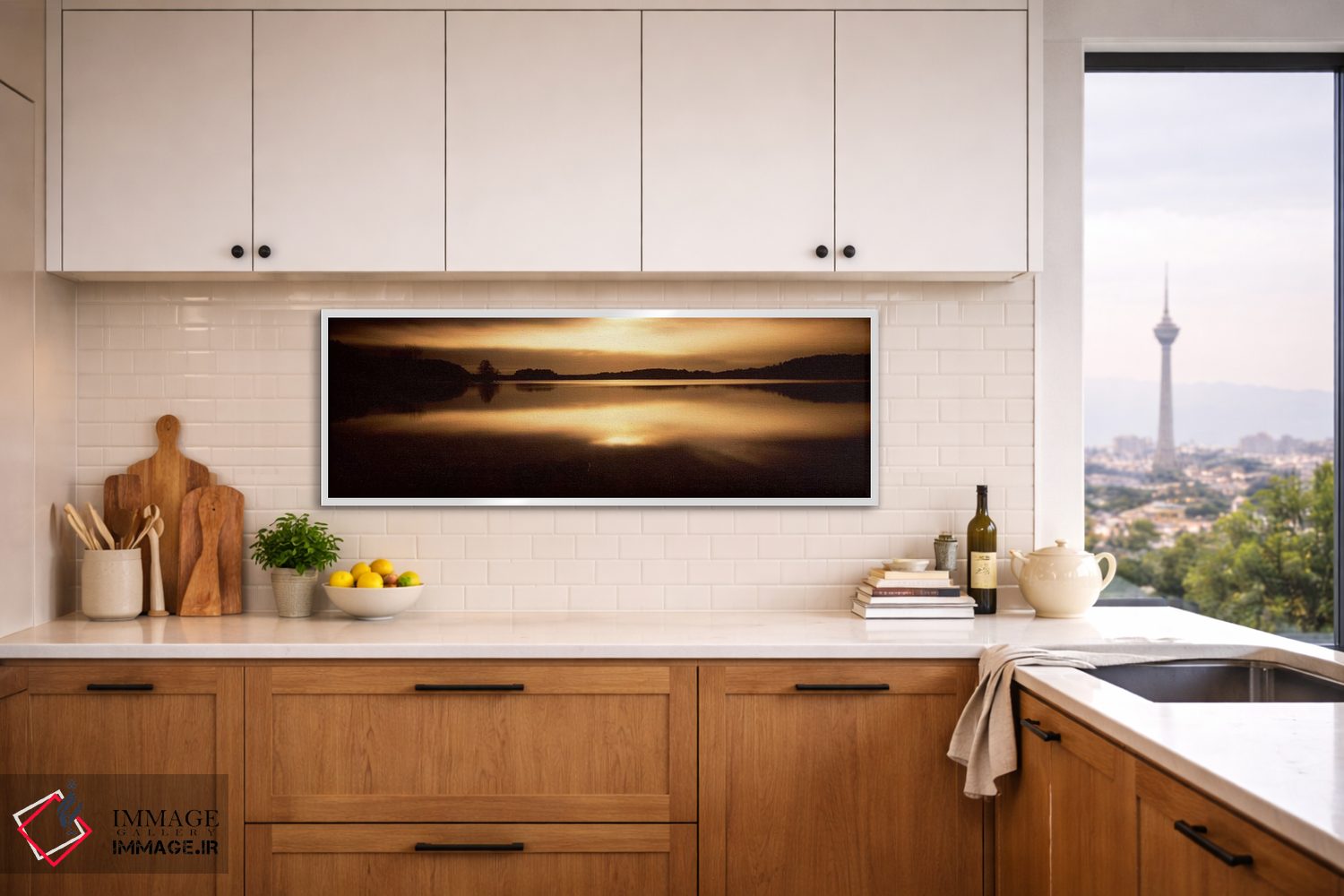 تابلو دکوراتیو Loch Raven Reservoir, Lutherville-Timonium, Baltimore C… اثر پانورامیک ایمجز - D2W