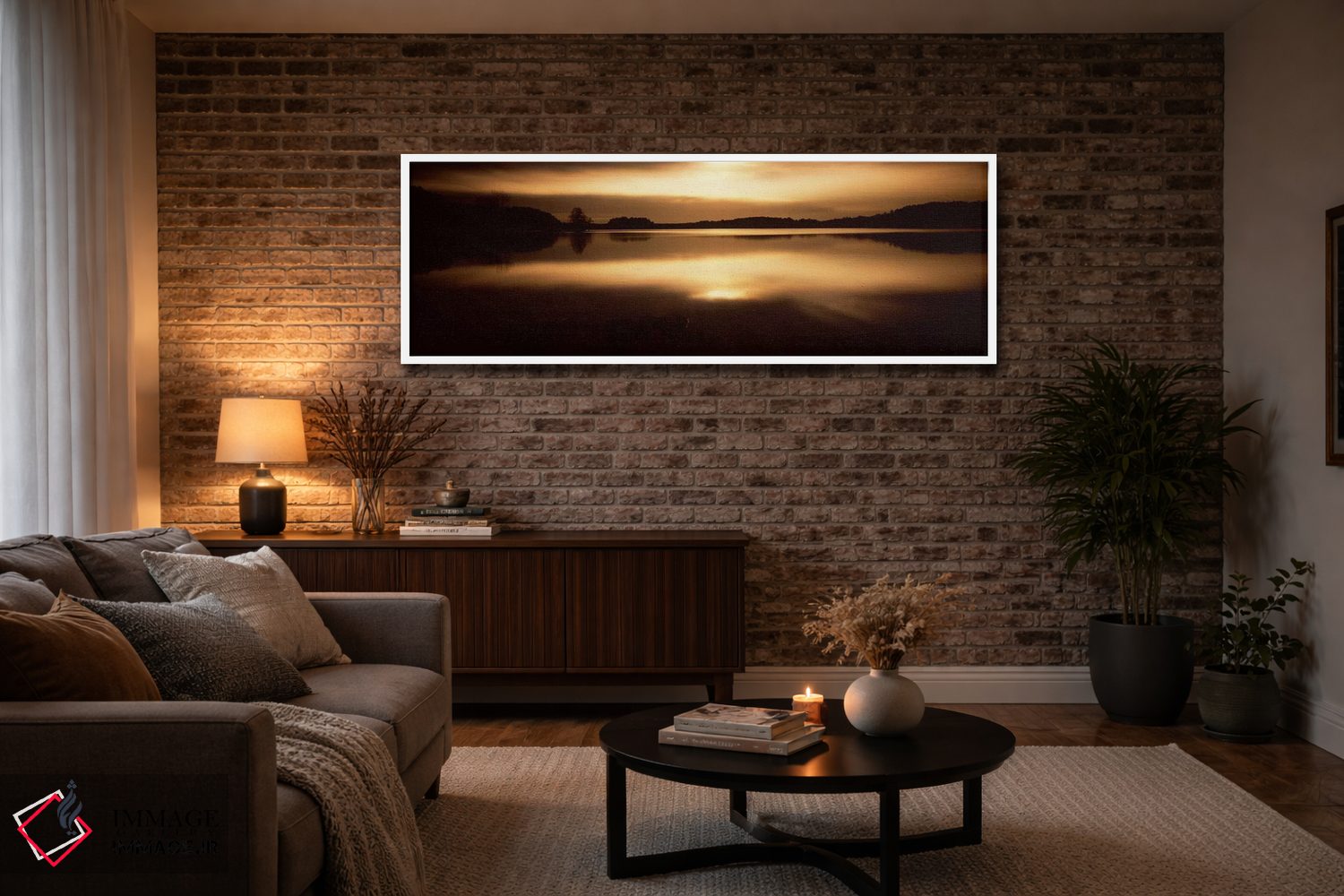 تابلو دکوراتیو Loch Raven Reservoir, Lutherville-Timonium, Baltimore C… اثر پانورامیک ایمجز - D3W