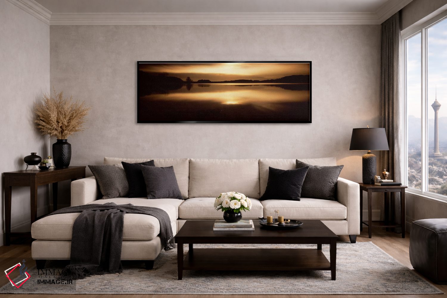 تابلو دکوراتیو Loch Raven Reservoir, Lutherville-Timonium, Baltimore C… اثر پانورامیک ایمجز - D6B