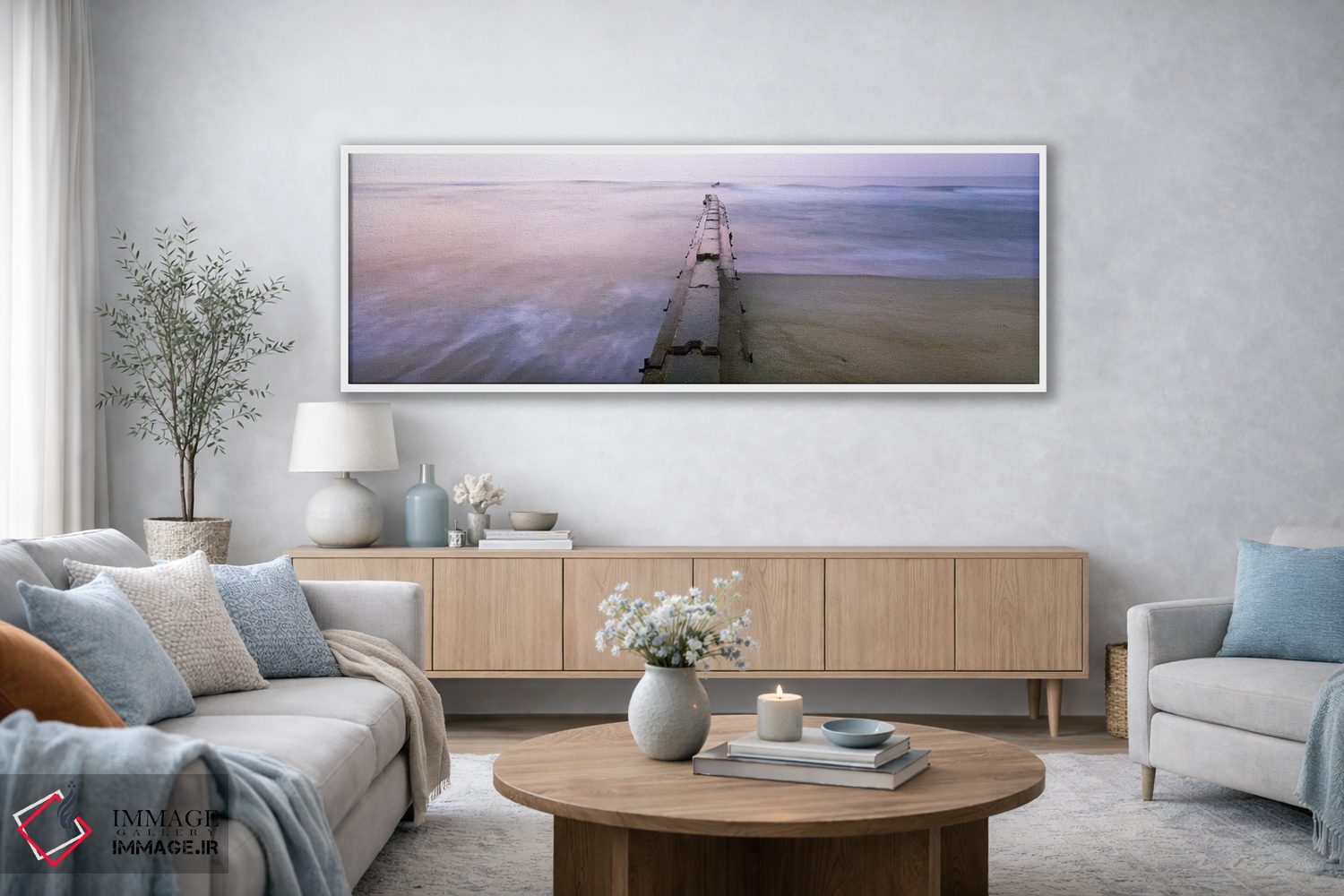 تابلو دکوراتیو Cape Hatteras National Seashore, North Carolina, USA,شک… اثر پانورامیک ایمجز - D3W