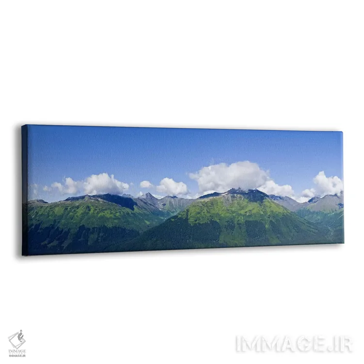تابلو دکوراتیو Chugach Mountains, Anchorage, Alaska, USA,رشته کوه چوگا… اثر پانورامیک ایمجز - نمای پرسپکتیو محصول